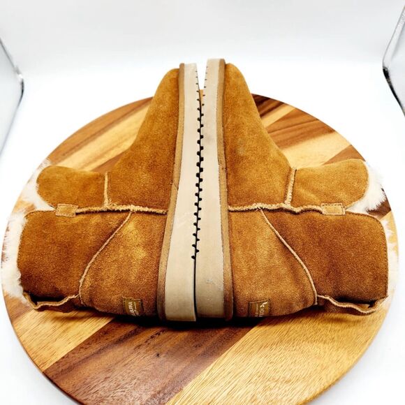 UGG Koolaburra Womens 10 Mini Ankle Boots Brown Suede Style #1015209 EUC - Picture 6 of 11